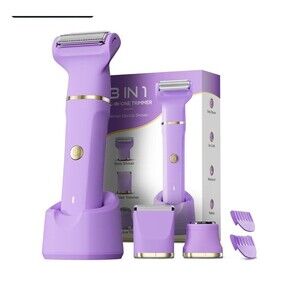 Bikini Trimmer for Women, 3 in 1 Electric Razors for Women, IPX7 Waterproof NEW
